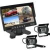 Elinz 7" Quad Monitor Splitscreen with 2 Camera Package - 2 Camera Package