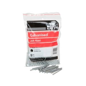 NZ Nails 100 x 4mm 500g Galvanised Jolt Head Nail
