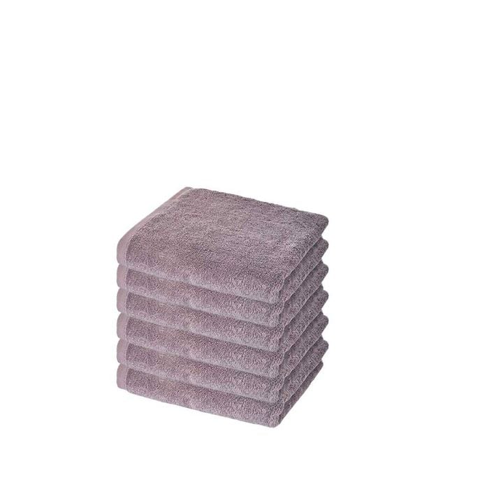 6 Pack - Luxury Egyptian Cotton Bath Towel 70x130cm - Malva