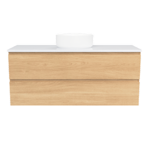 New England Joinery 1200mm Dignate SilkSurface Top Wall Hung Vanity
