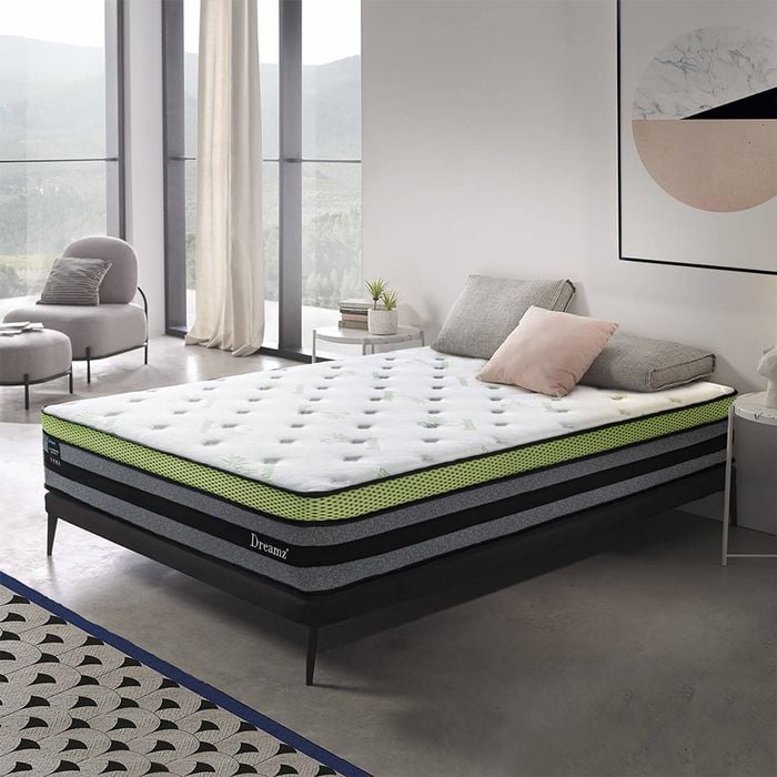 Dreamz VERDANT 30CM Cool Gel Memory Foam Spring Mattress - King Single