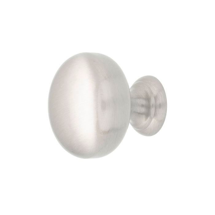 Prestige 32mm Brushed Nickel Round Knob - 32mm