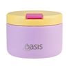 Oasis Insulated Food Flask 300ml - Bubblegum Pink