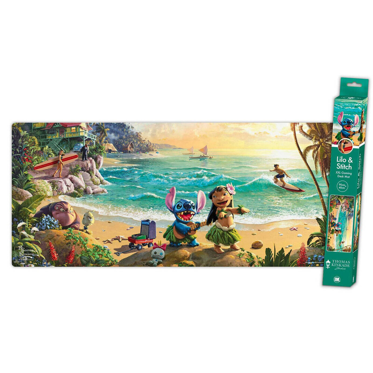 Disney Thomas Kinkade Lilo & Stitch Gaming Keyboard and Mouse Mat XXL ...