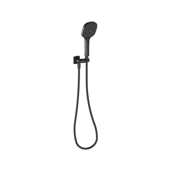 Phoenix Matte Black Reva 3 Function Hand Shower