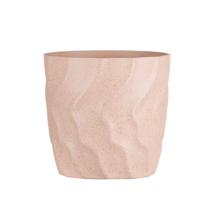 Northcote Pottery 15.3 x 15cm Blush Kai Egg Plastic Indoor Pot