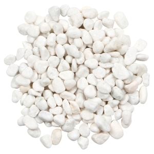 Tuscan Path 10kg 10-15mm Snow White Quartz Pebbles