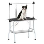 Advwin Pet Grooming Table Dog Cat Salon Table Foldable 2 Loops