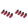 2x 4pc Kitchenaid Kitchen Clips Pantry Accessory Seal Food Bags Empire Red
