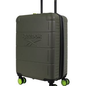 Reebok Wanderer Cabin 49L Hard Shell Case Suitcase Luggage Khaki