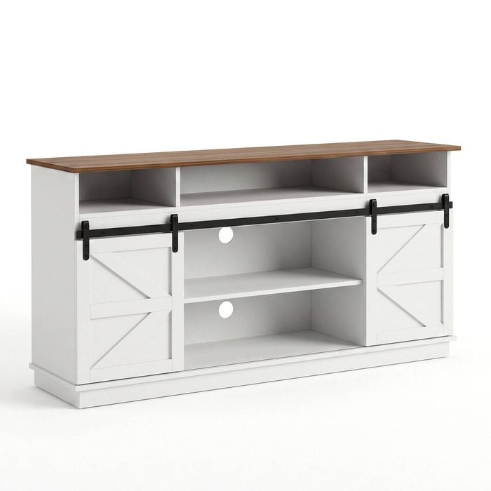 Artiss Buffet Sideboard Cabinets 150cm 3-Tier Sliding White