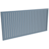 ProtectorAl 1001 - 2000 x 300 - 1000mm Deep Ocean Vertical 9mm Gap Aluminium Welded Slat Panel Vertical 9mm Gap