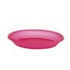 EDEN 14cm Red Transparent Round Saucer