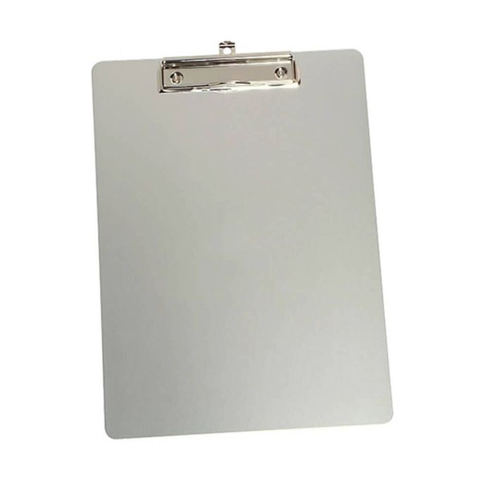 Marbig Aluminium Silver Clipboard (A4)