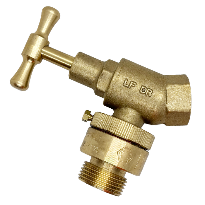 Spartan 15mm Female Hose Tap With 20mm LF Vacuum Breaker