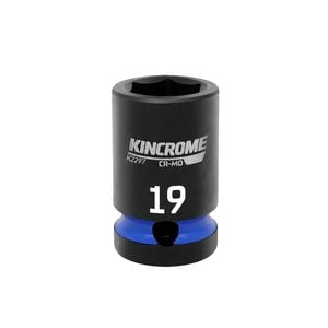 Kincrome 19mm 1/2” Square Drive Impact Socket