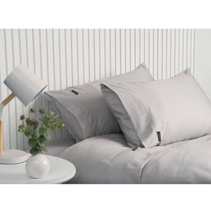 Sheraton Luxury 1000tc Cotton King Single Fitted Sheet Set W/pillowcase Dove Gry