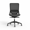 OLG Office Engage Ergonomic Task Chair Lumbar Support, No Arms, Black Base/Mesh & Upholstery