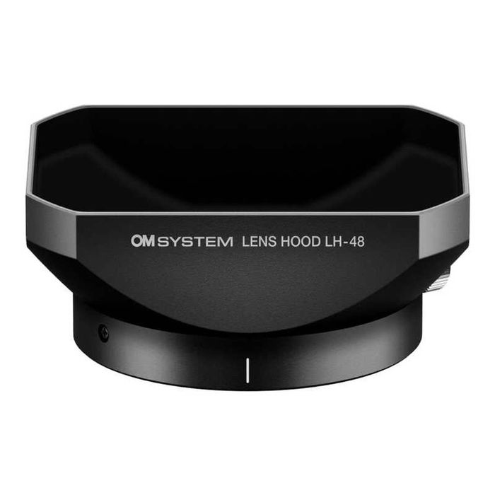 OM System LH-48 Lens Hood - Black