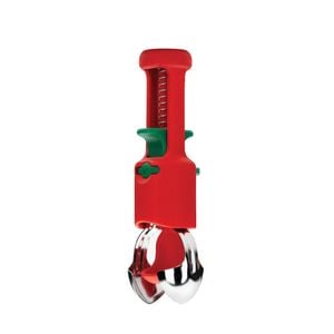 Dreamfarm Hullapit 3-in-1 Berry/Cherry/Olive Huller & Pitter Red/Green