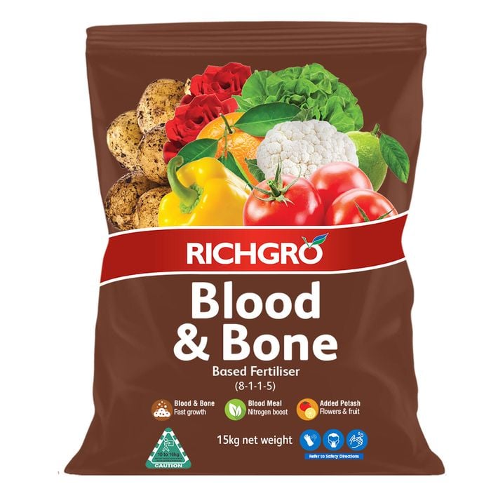 Richgro 15kg Blood and Bone Based Fertiliser