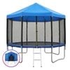 Everfit 12FT Kids Trampoline with Removable Tent Cover Ladder Rebounder Outdoor Sporting Toys