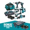Makita 18V Brushless 6 Piece Combo Kit DLX6136TX1