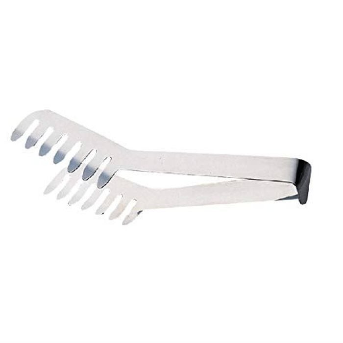Vogue Spaghetti Tongs Stainless Steel J616 195mm 8" Professional Kitchen Pasta Server