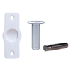 Fantom Hardware Clear Magnetic Barn Doorstop