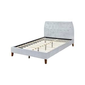 Angela Queen Velvet fabric bedframe
