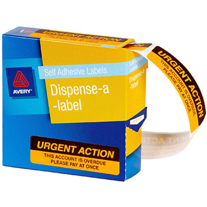 Avery Self-Adhesive Labels 125pcs (19x64mm) (Urgent Action)