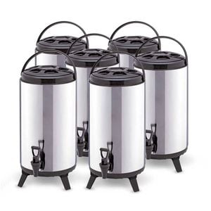 SOGA 6X 8L Portable Insulated Brew Pot with Dispenser