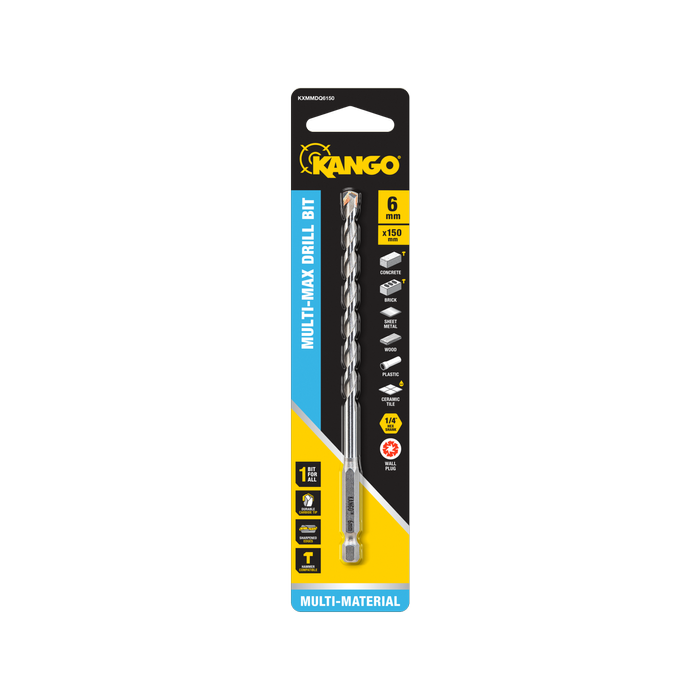 Kango 6 x 150mm Multi-Max Multi Material Drill Bit