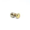 Pinnacle 8 x 16mm Yellow Zinc Hi Tensile Hex Bolt And Nut  - 6 Pack