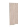 Kaboodle 900mm Silver Ash Modern Pantry Doors - 2 Pack