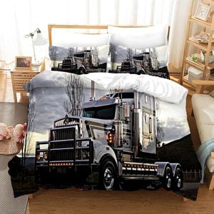 3D Truck Quilt Cover Set Bedding Set Duvet Cover Pillowcases WJ 1665