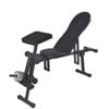 Fitness Master Adjustable Sit-up Ab Bench Flat/incline Home Gym Training Station
