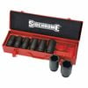 Sidchrome 3/4” Drive Metric Long Impact Socket Set - 8 Piece