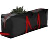 Catzon 165X38X76CM Christmas Storage Bag Waterproof Multipurpose Bag-Black