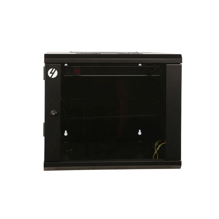 4Cabling 9RU 600mm Wide x 600mm Deep Hinged Wall Mount Server Rack