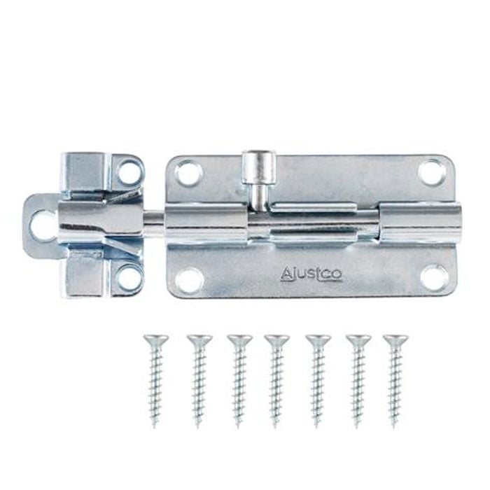 Gartner 100mm Zinc Plated Ajustlock Barrel Bolt