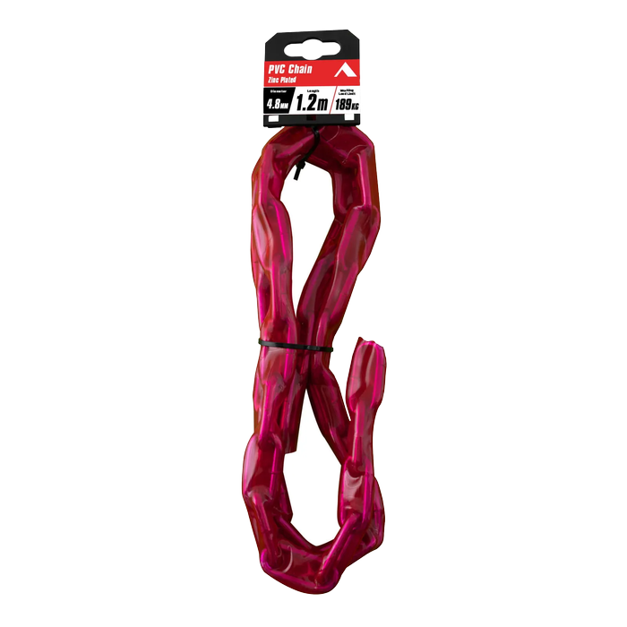 Pinnacle 4.8mm x 1.2m Zinc Plated PVC Chain