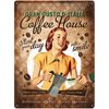 Nostalgic Art Coffee House 30x40cm Large Metal Tin Sign