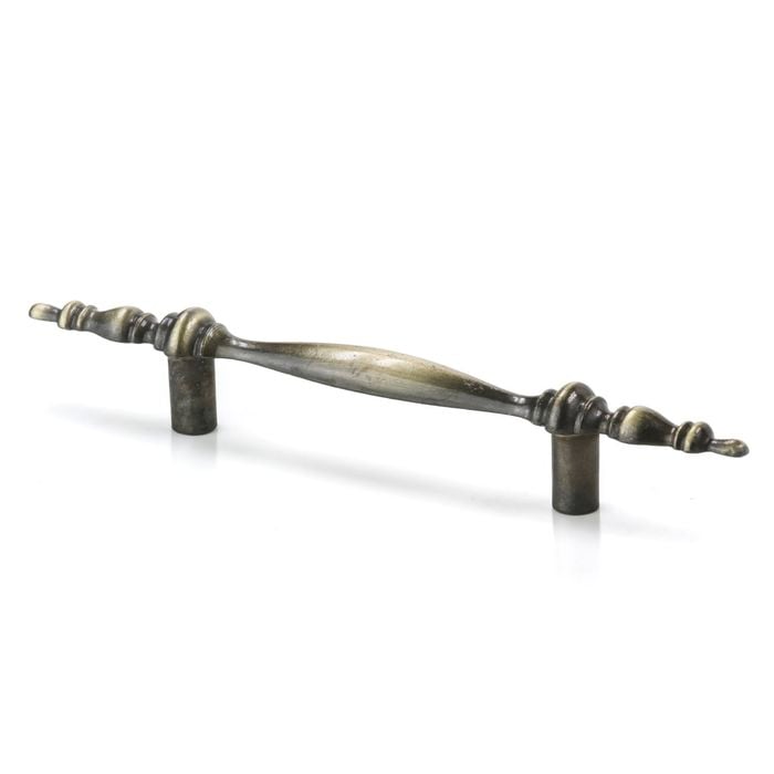 Ohio 76mm Antique Brass Cabinet Handle