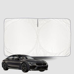 Windscreen Sun Shade for BMW M8 4-Door Gran Coupe (F93)2019-Current Universal Fit Window Visor UV Block