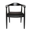 SK Designer Living | Replica Hans Wegner 'The Chair' PP501 Armchair - Black