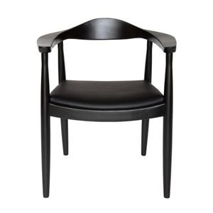 SK Designer Living | Replica Hans Wegner 'The Chair' PP501 Armchair - Black