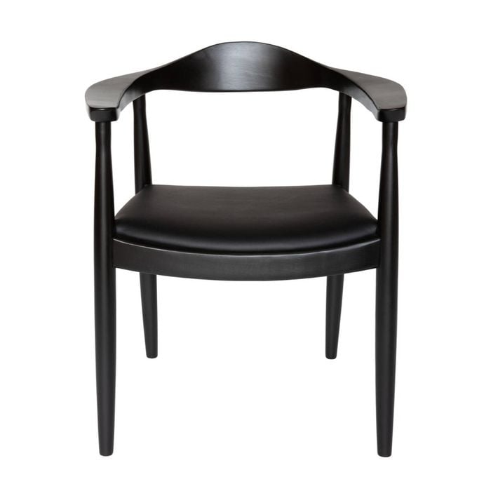 SK Designer Living | Replica Hans Wegner 'The Chair' PP501 Armchair - Black