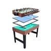 Leaf Living Kicksy 4ft 4-in-1 Multifunctional Soccer Table - Pool/ Air Hockey/ Table Tennis/ Football