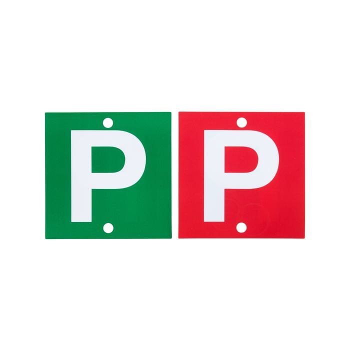 Trojan Green P/Red P Plates - VIC/WA